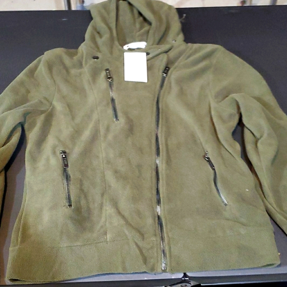 New with tags fleece zippered jacket